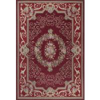 FALCHWEBTEPPICH Flomi Florentina 60x90 cm - Rot, Textil (60/90cm) - THEKO