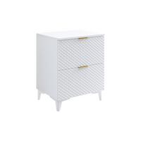 WASCHTISCHUNTERSCHRANK 60.4cm Cléa Weiß - Weiß, Holzwerkstoff (60.4/62.6/48.5cm) - Petits-meubles