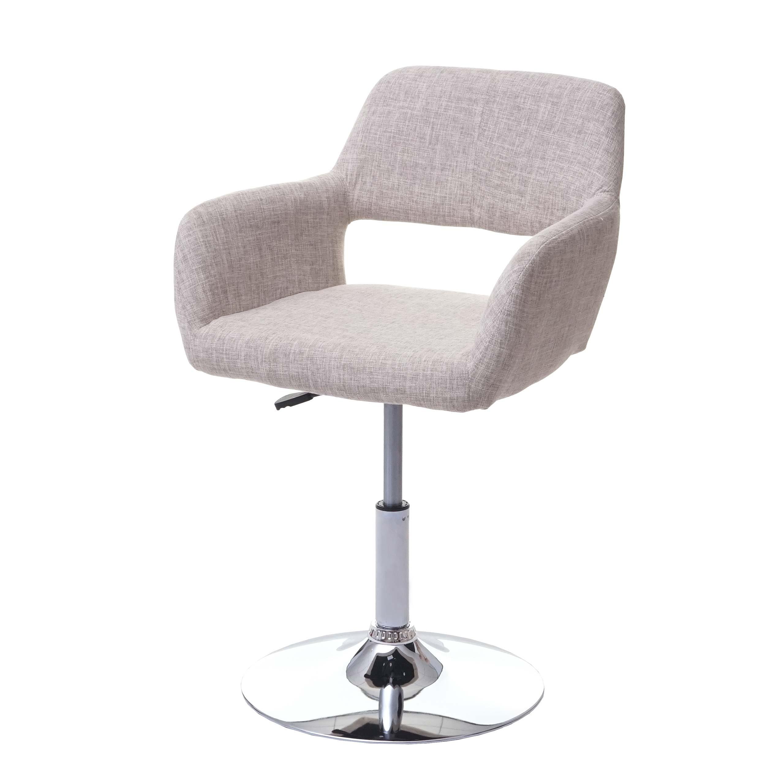 ESSZIMMERSTUHL Beige, Silber - Greige/Beige, Textil (58/89/55cm) - MCW