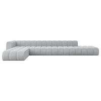 ECKSOFA modulares Sofa Zuvon-L3 - 478x177x70 cm Grau - Grau, Holzwerkstoff/Textil (478/177cm) - ALTDECOR