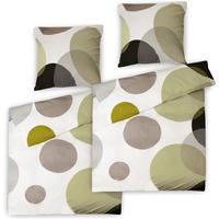 BETTWÄSCHE Nela 155/220 cm + Kissenbezug 80/80 cm Ornamente Renforcé 2er Set - Multicolor, Naturmaterialien/Textil (155/220cm) - Beautissu 