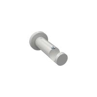 TRÄGER FÜR GARDINENSTANGEN 20 mm Ø, Platon 1-läufig, Weiß - Weiß, Metall (9/4/4cm) - INTERDECO