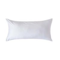 BIO-KISSENBEZUG Satin, Fadendichte 400 - Weiß, Textil (40/80cm) - Homescapes