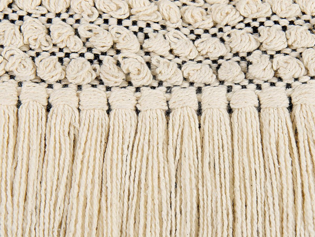 DEKOKISSEN 2er-Set Beige 45/45 cm Iresine - Beige, Naturmaterialien/Textil (45/45cm) - Beliani