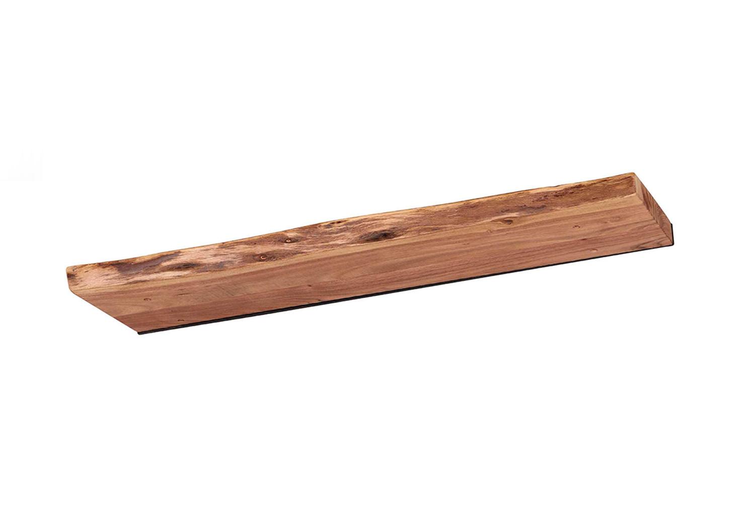 WANDREGAL ERGEA Holz Akazie - Naturfarben, Holz (90/4/20cm) - KAWOLA