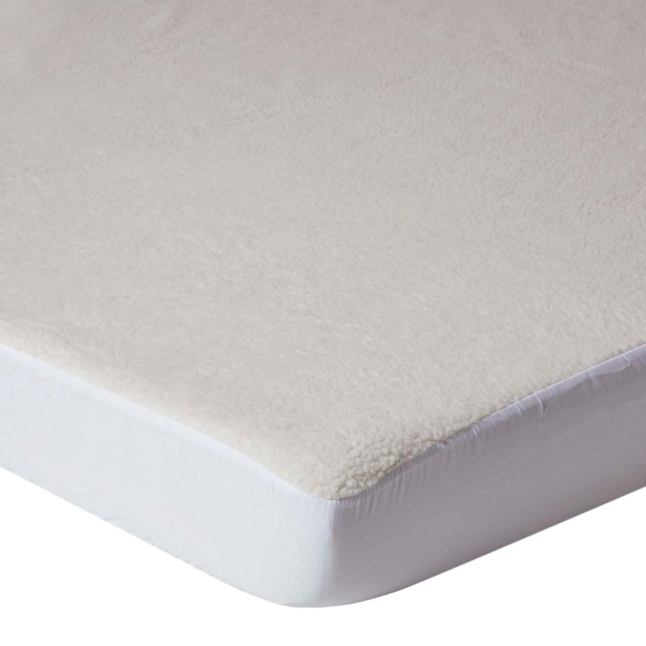 UNTERBETT 140/200 cm, Fleece-Auflage, kuschelig warm - Naturfarben, Textil (140/200cm) - Homescapes