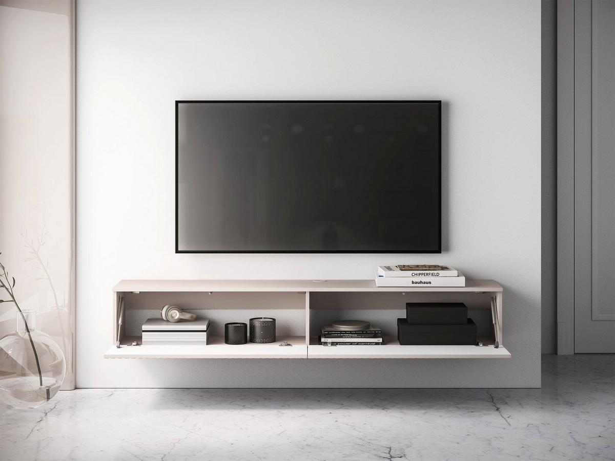 TV-LOWBOARD Caletto 180 cm - Kaschmir, Holzwerkstoff (180/29/32cm) - Selsey