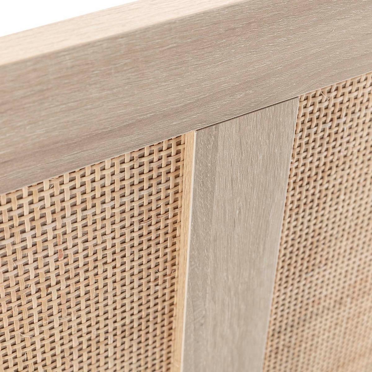 KOPFTEIL Musa 95 x 60 cm Eichenfarbe - Honigeiche, Holzwerkstoff (1.8/95/95cm) - VS Venta-stock