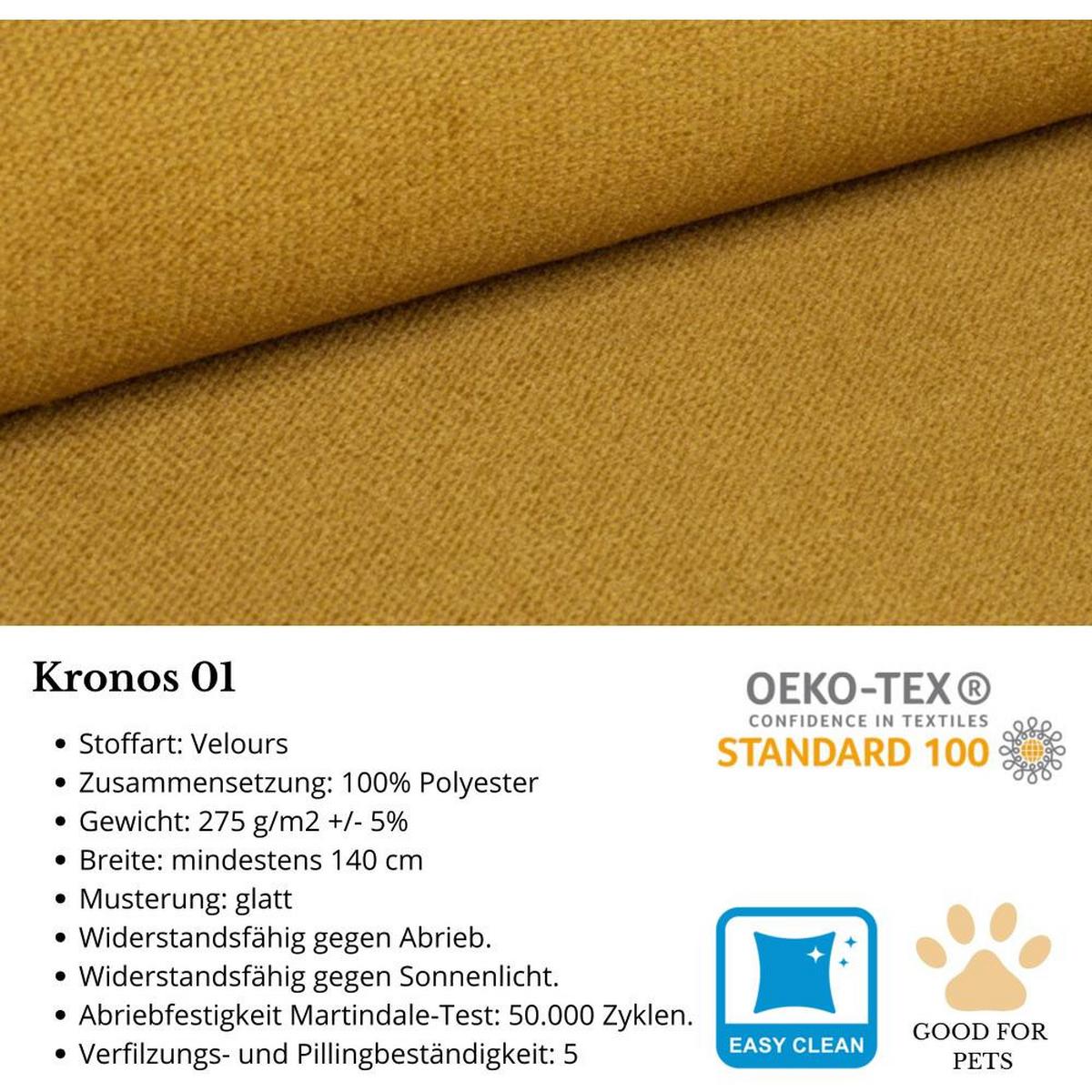 CHESTERFIELD-SESSEL Falco gelb mit Holzbeinen - Currygelb/Wengefarben, Holz/Textil (82/102/92cm) - Beautysofa