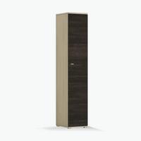KLEIDERSCHRANK Ars 40 cm, 40/201/51, 2-türig, Canterbury Eiche - Eichefarben, Holzwerkstoff (40/201/51cm) - imoebel24