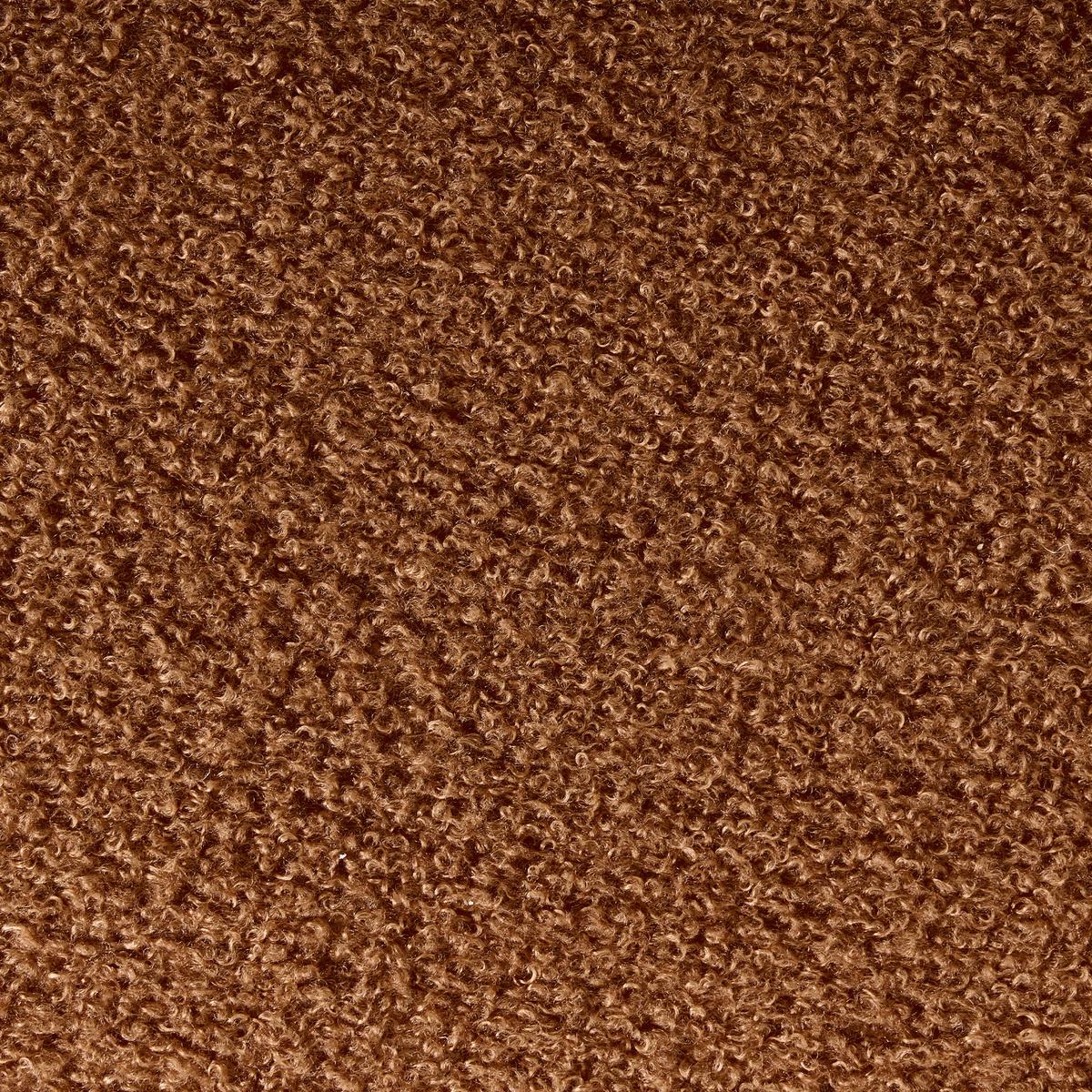 POUF Bouclé Goldbraun Mancos - Goldfarben, Textil (41/44/35cm) - Beliani