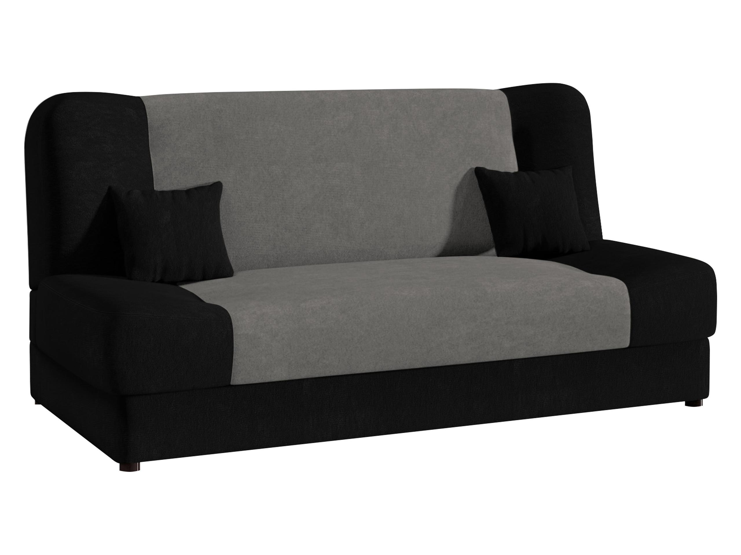 SCHLAFSOFA Jonas Style - Anthrazit, Holz/Textil (195/86/87cm)