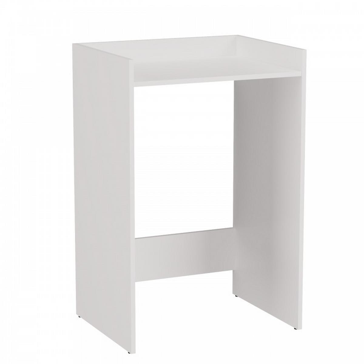 WASCHMASCHINENUMBAUSCHRANK Weiß 64/97,5/50 - Weiß, Holzwerkstoff (64/98/50cm) - RAUMHIRSCH FURNITURE
