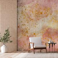 SELBSTKLEBENDE FOTOTAPETE 245/175 cm - Pink/Braun, Kunststoff/Textil (245/1cm) - KUNSTLOFT
