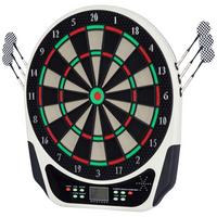 ELEKTRONISCHE Dartscheibe - Schwarz, Kunststoff (50/44cm) - HOMCOM