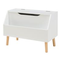 SPIELZEUGKISTE Aavanrar - Weiß, Holzwerkstoff (60/30cm) - [en.casa]