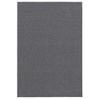 TEPPICH Niederflor Uni COLFOSCO Polypropylen Beige 133 x 133 cm - Anthrazit, Textil (133/170cm) - KADIMA DESIGN