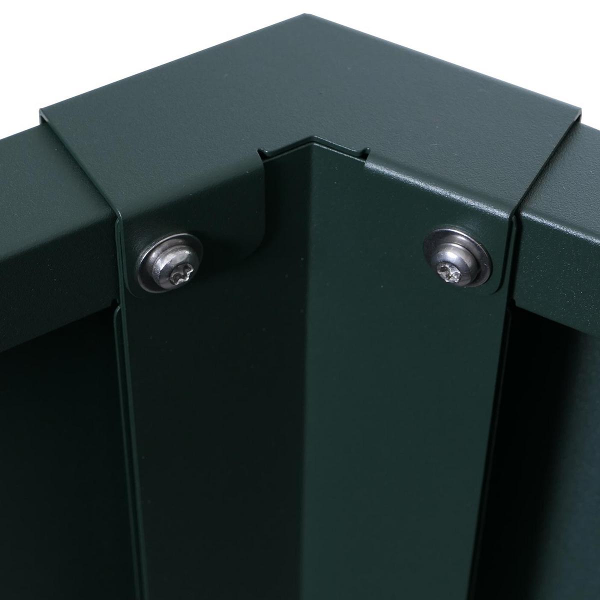 HOCHBEET Grün - Grün, Metall (100/77/88cm) - MCW