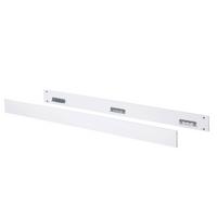 UNIVERSALUMBAUSEITEN weiß - Weiß, Holzwerkstoff (1.5/13/139cm) - Roba