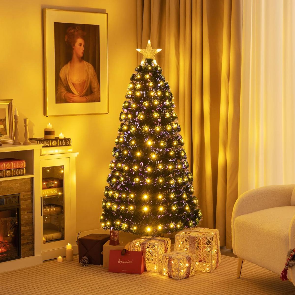 WEIHNACHTSBAUM Grün - Grün, Kunststoff (150cm) - COSTWAY