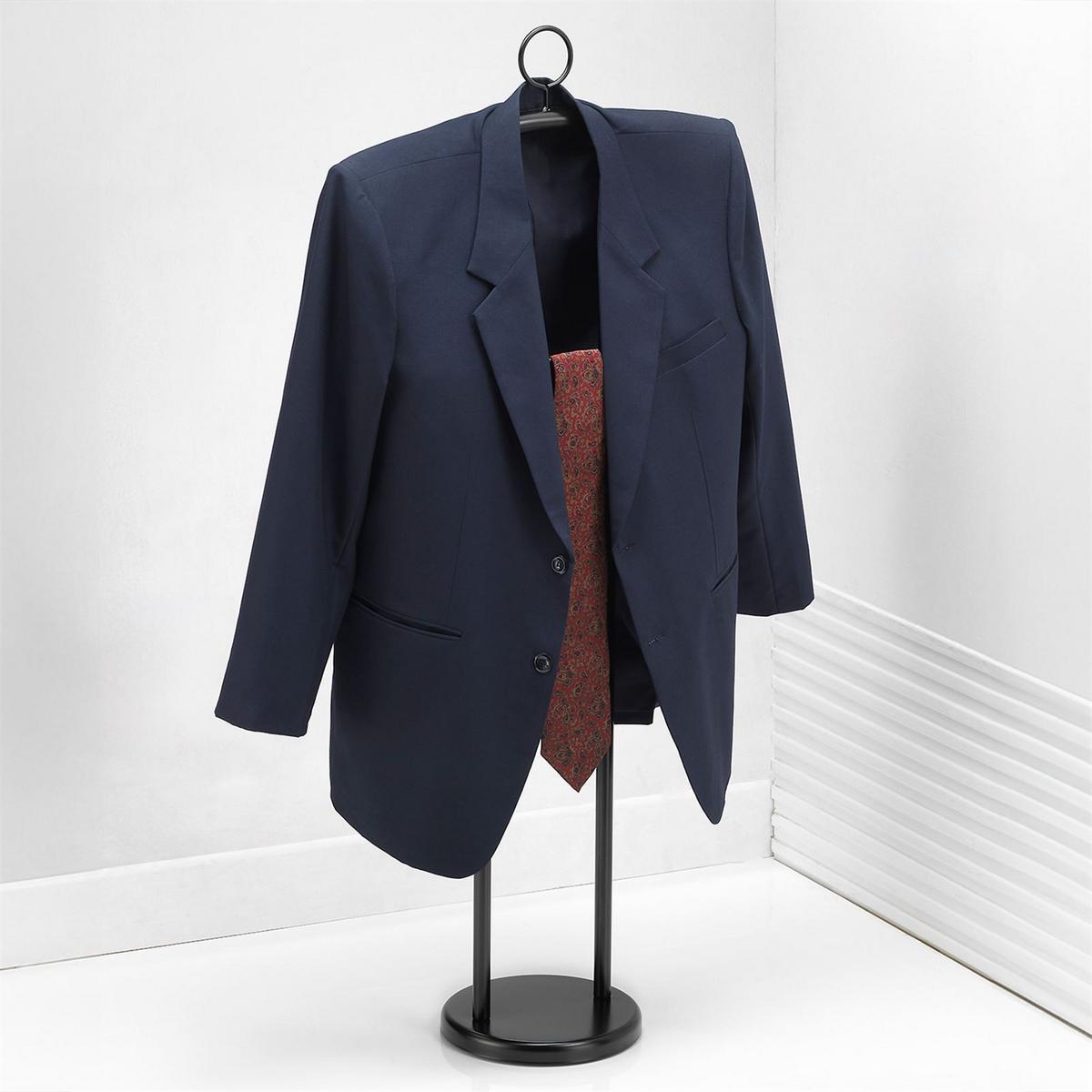 HERRENDIENER GÜNTHER schwarz - Schwarz, Metall (48/110/22cm) - CARO-Möbel