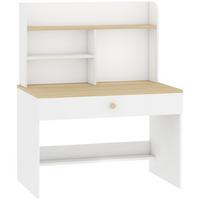 KINDERSCHREIBTISCH Spanplatte MDF Weiß - Weiß, Holzwerkstoff (50/100/80cm) - AIYAPLAY