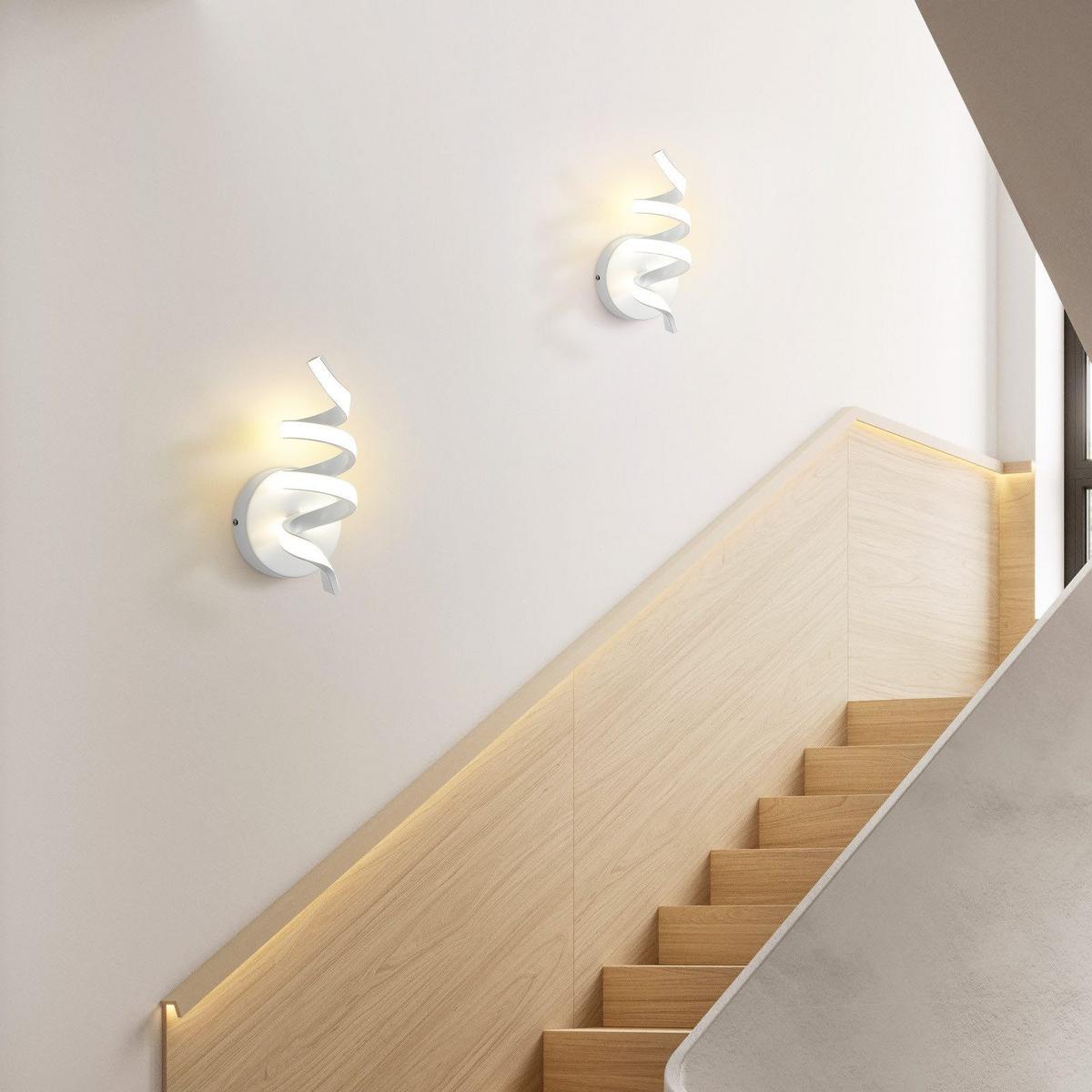 LED - WANDLEUCHTE Strömthun 12.0/11.0/26.0 cm - Weiß, Metall (12/11/26cm) - ZMH