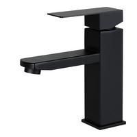 WASCHTISCHARMATUR MOEN 19/4/19 cm - Schwarz, Metall (4/19/19cm) - Nettlife