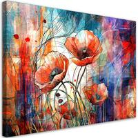 KUNSTDRUCK Lila 100/70 cm - Lila, Textil (100/70cm) - KUNSTLOFT