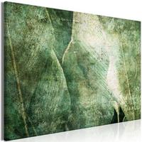 KUNSTDRUCK Grün 60/40 cm - Grün, Textil (60/40cm) - KUNSTLOFT