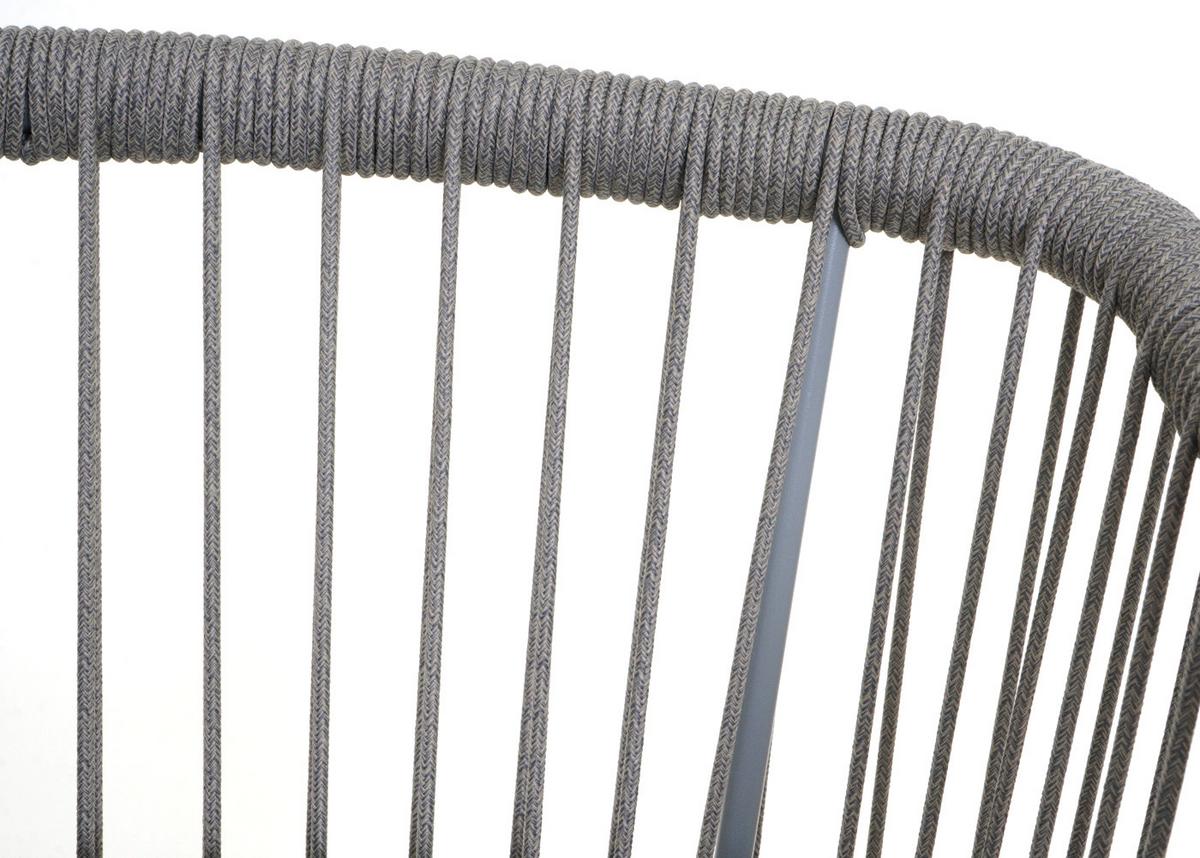 BARHOCKER Hellgrau, Taupe - Taupe/Hellgrau, Metall (51/92/53cm) - MCW