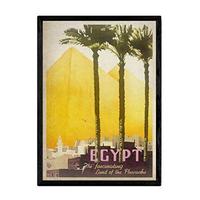 POSTER Ägypten Vintage A3 Rahmenlos - Klar, Papier (29.7/5/42cm) - Nacnic
