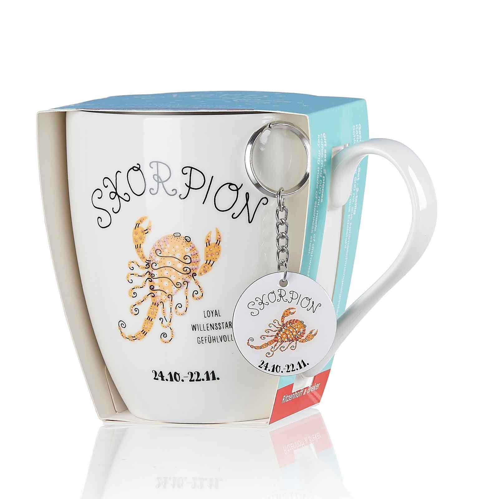 JUMBOTASSE SKORPION Astro bunt 650 ml - Multicolor, Keramik (0.65L) - Ritzenhoff Breker