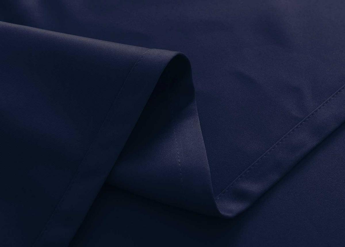 VORHANG 2ER SET NEWYORK HxB 245x295 cm Blau - Blau, Textil (295/245cm) - Gardinenbox