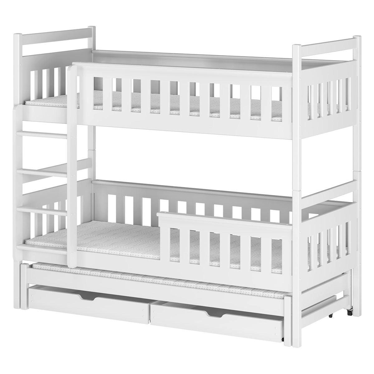 ETAGENBETT 90/200 Alexis Weiß - Weiß, Holz (90/200cm) - Petits-meubles