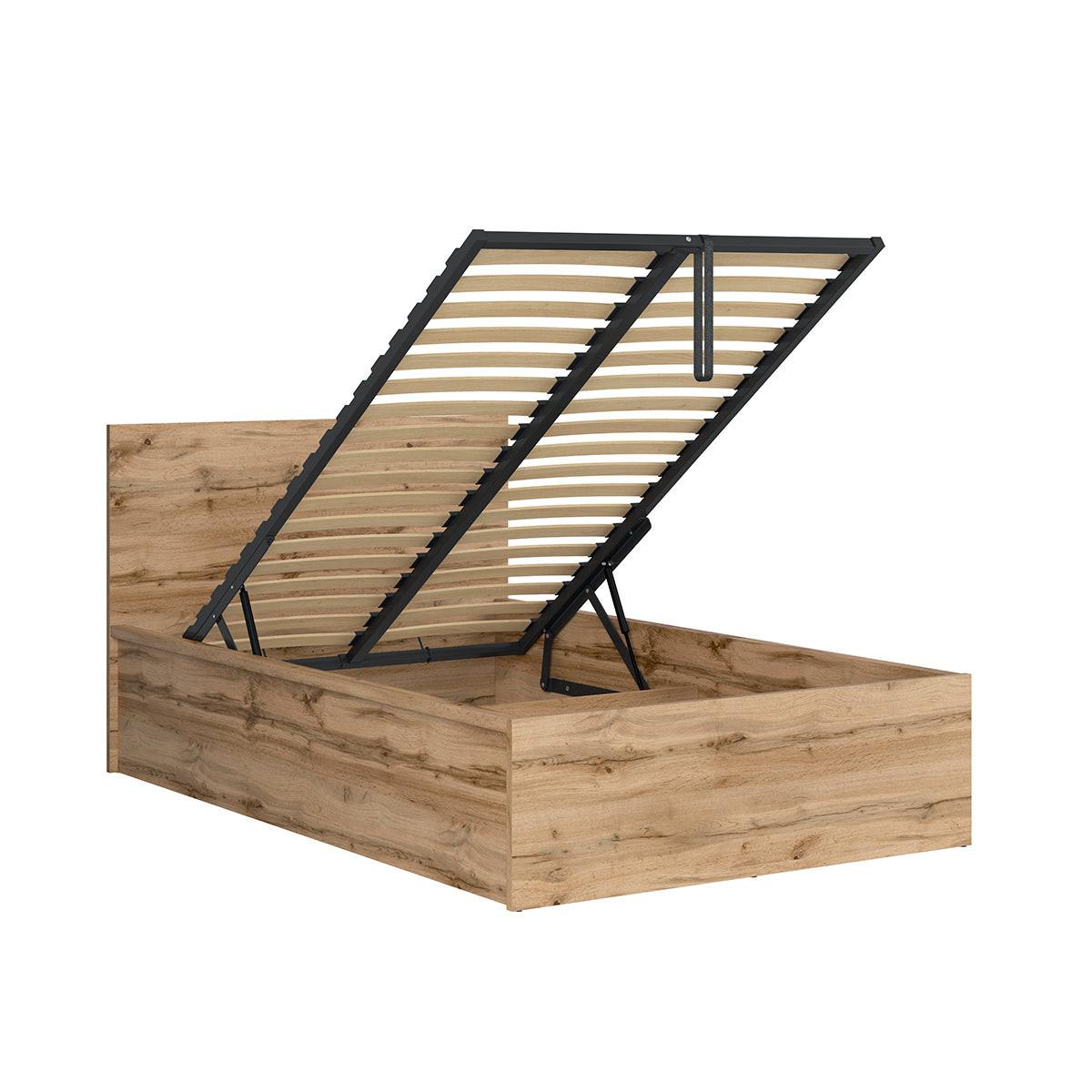 BOXBETT 120/200 Edwin Holz - Braun, Holzwerkstoff (120/200cm) - Petits-meubles