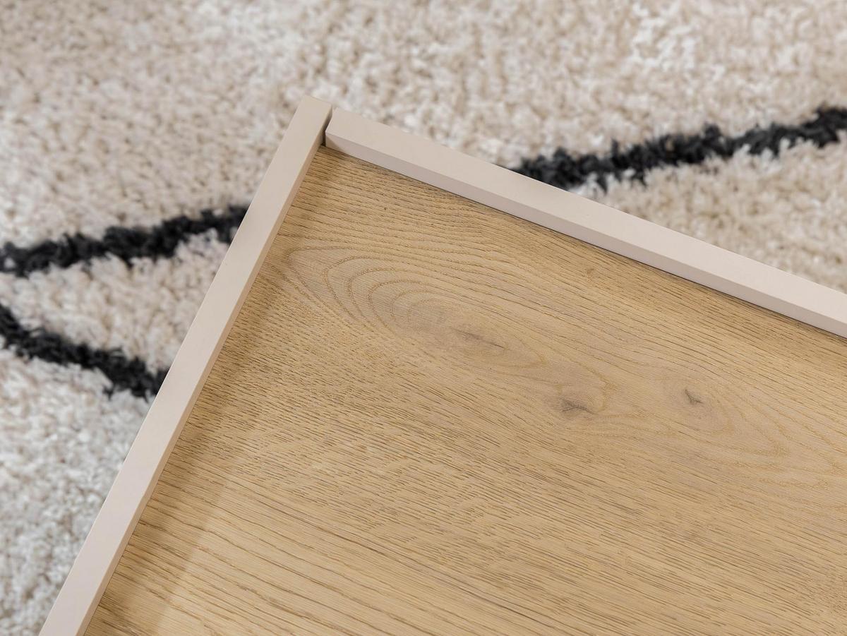 TV-LOWBOARD Zarpant 200 2K - Eichefarben/Schwarz, Holzwerkstoff (200/47/37cm) - MIRJAN24