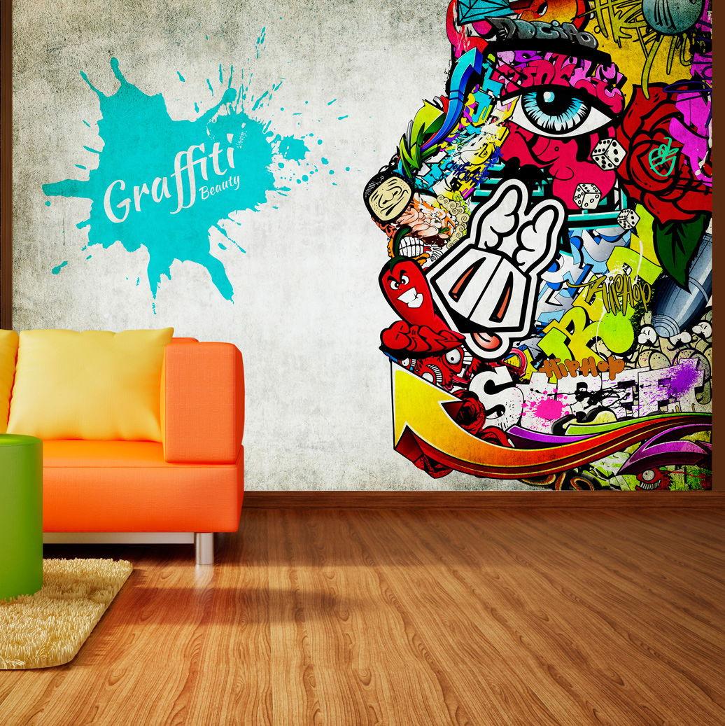 SELBSTKLEBENDE FOTOTAPETE 196/140 cm - Beige/Multicolor, Kunststoff/Textil (196/1cm) - KUNSTLOFT