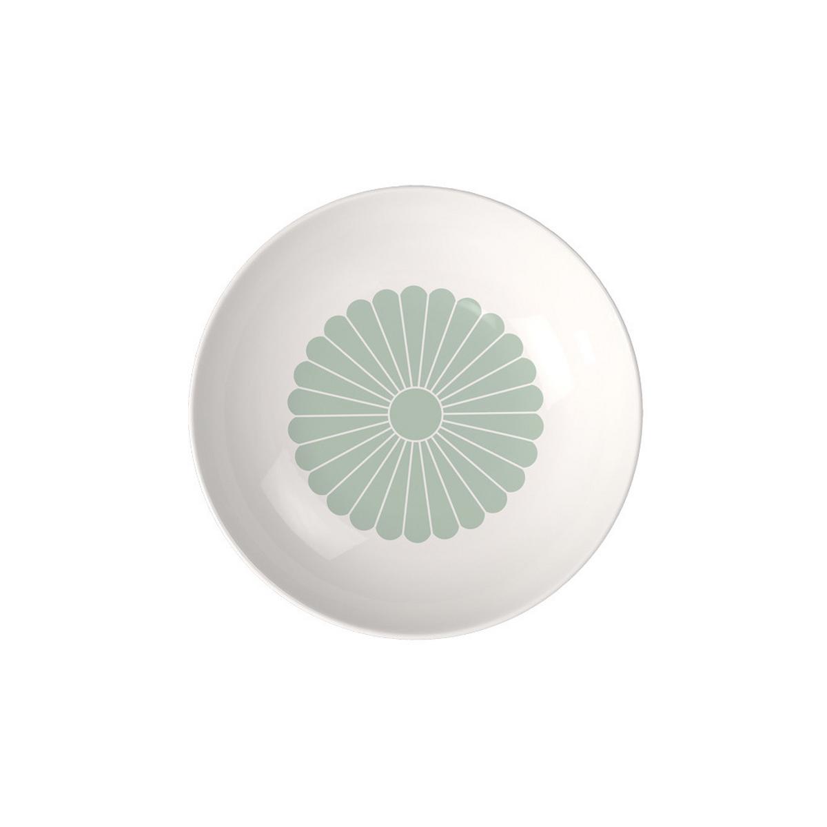 PASTASCHALEN Fleur Couleur Vert ø 24 cm 6er Set - Grün, Keramik (24cm) - Villeroy & Boch