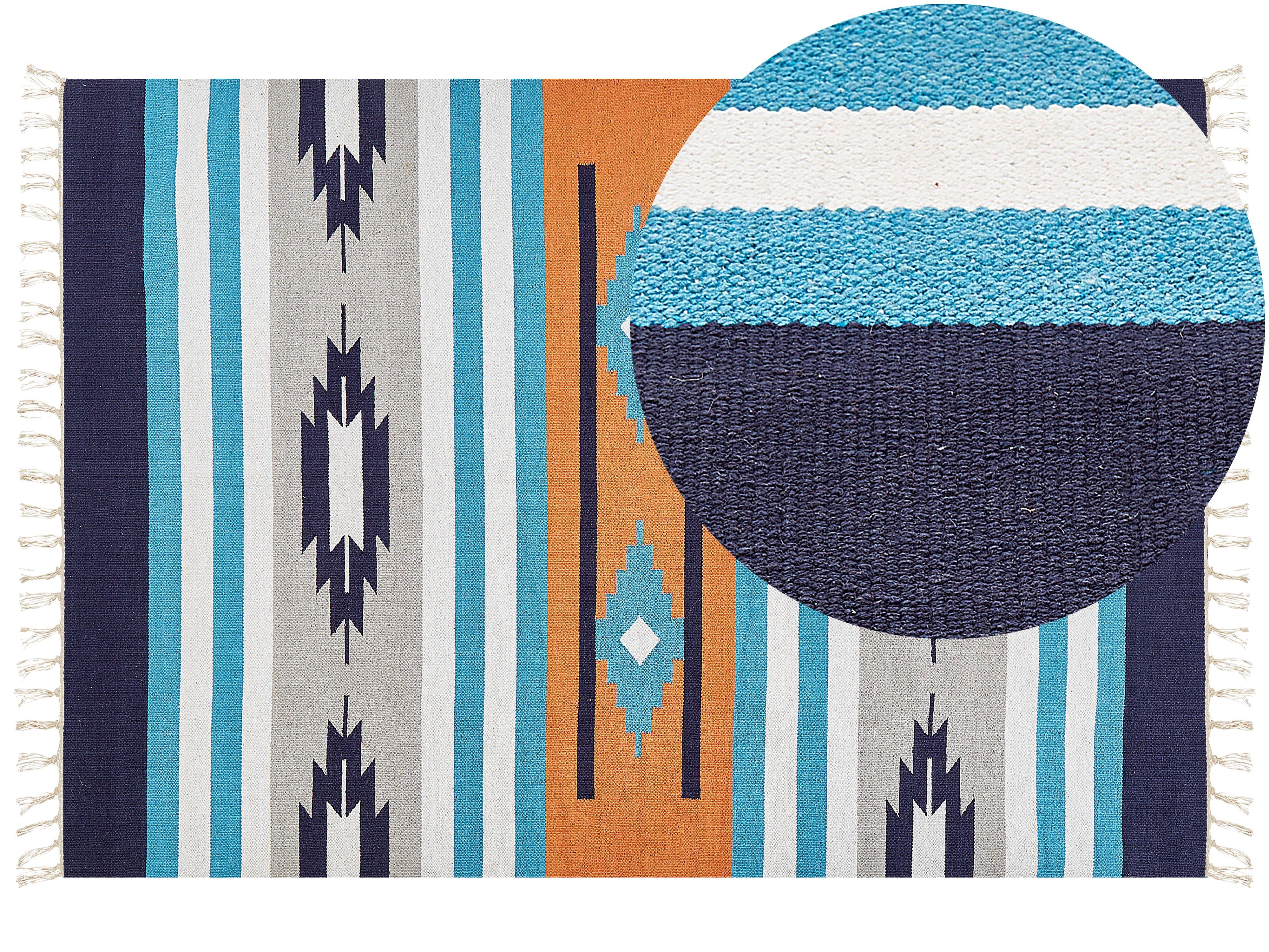 KELIM-TEPPICH Noratus 300/200 cm - Multicolor, Textil (200/300cm) - Beliani
