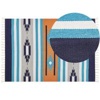 KELIM-TEPPICH Noratus 300/200 cm - Multicolor, Textil (200/300cm) - Beliani