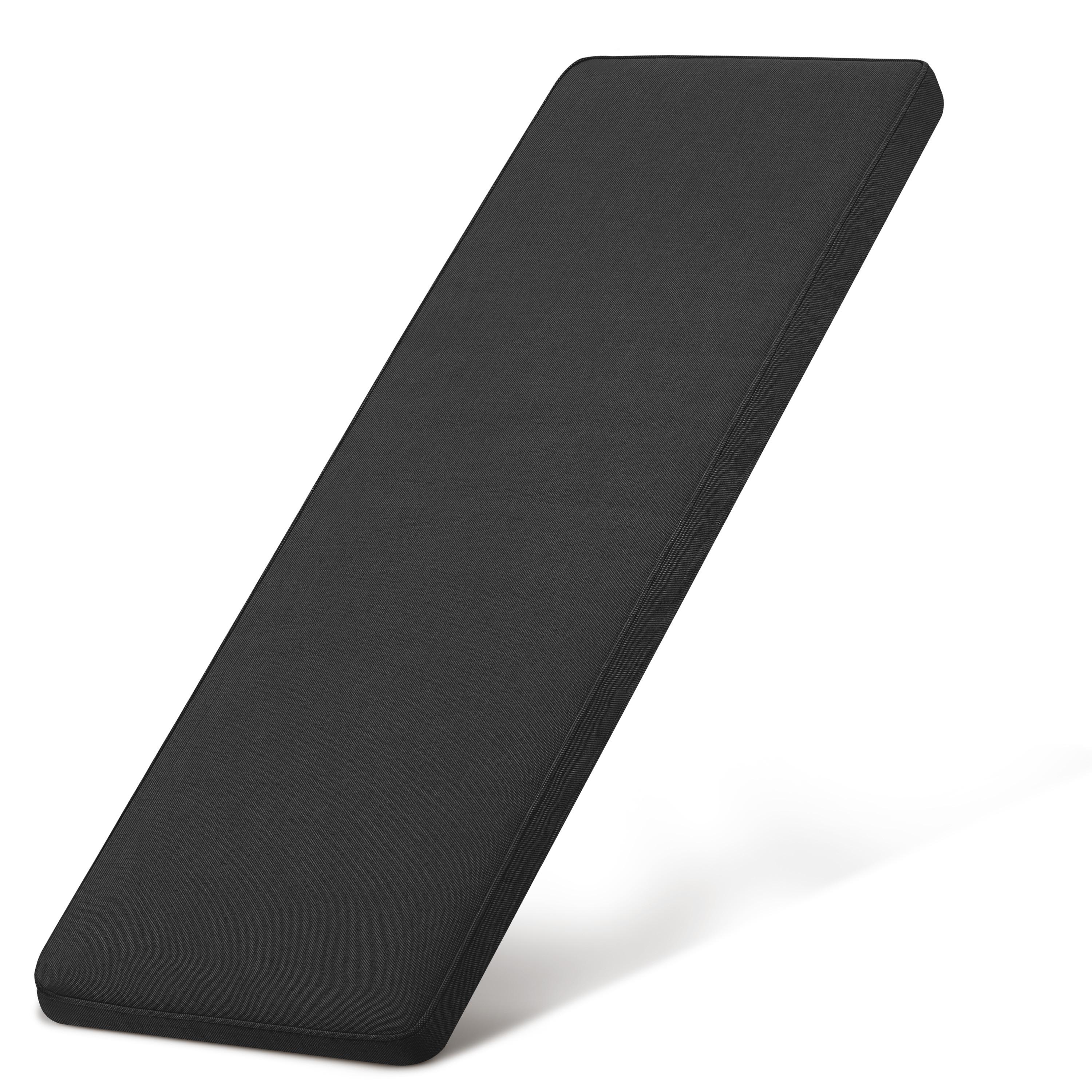 BANKAUFLAGE QD-BK 180x48x5cm Anthrazit - Anthrazit, Textil (48/180cm) - Beautissu 