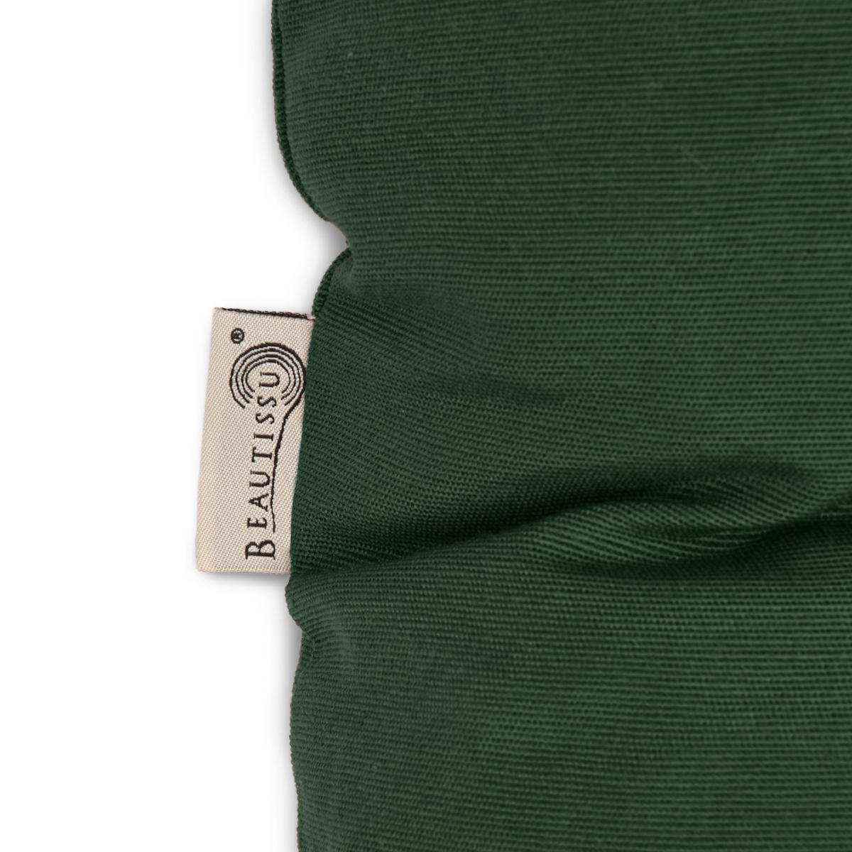 PALETTENKISSEN Eco Style Sitz 120/80/15 cm Dunkelgrün - Dunkelgrün, Textil (80/15/120cm) - Beautissu 