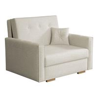 SCHLAFSOFA Viva Sonic I - Beige/Schwarz, Holz/Textil (103/85/100cm) - MIRJAN24
