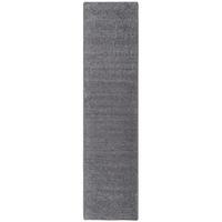 HOCHFLOR LANGFLOR TEPPICH LÄUFER COTTAGE - Grau, Textil (80/240cm) - Snapstyle