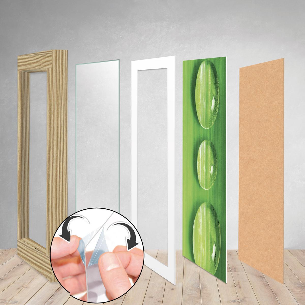 BILDERRAHMEN Nature MDF Eiche (24tlg) - Eichefarben, Holzwerkstoff (26/27cm) - BoMoe