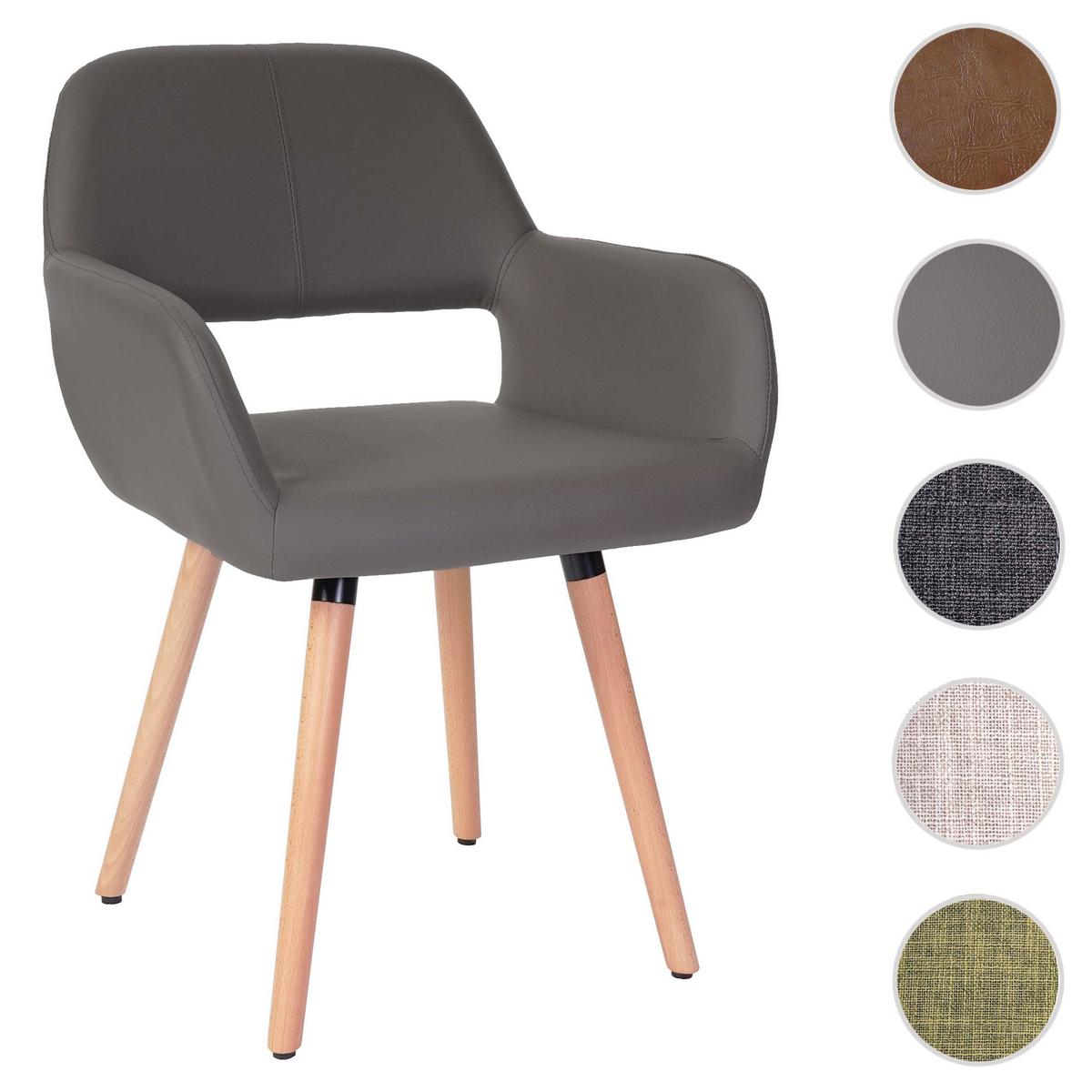 ESSZIMMERSTUHL Grau - Grau, Textil (56/78/57cm) - MCW