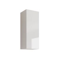 HÄNGEVITRINE 90 Vigo - Weiß Hochglanz/Weiß, Holzwerkstoff (35/90/32cm) - MIRJAN24