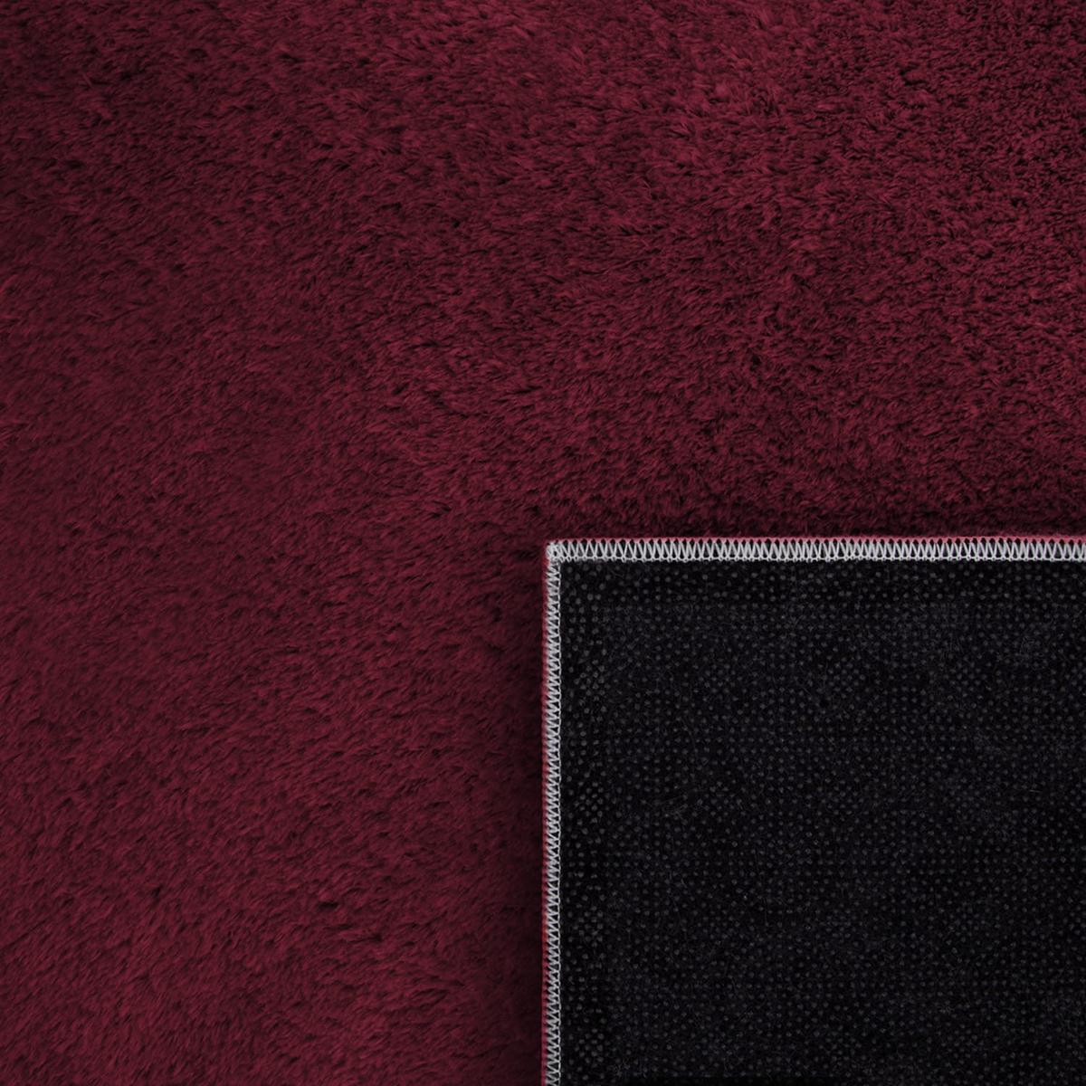 KURZFLORTEPPICH, einfarbig, Rot, 60 x 100 cm - Rot, Textil (100/60cm) - KADIMA DESIGN