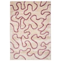 TEPPICH Beige 160/230 cm Viskose Kappar - Beige, Textil (160/230cm) - Beliani